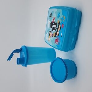 Tupperware Pirates Lunch Set New